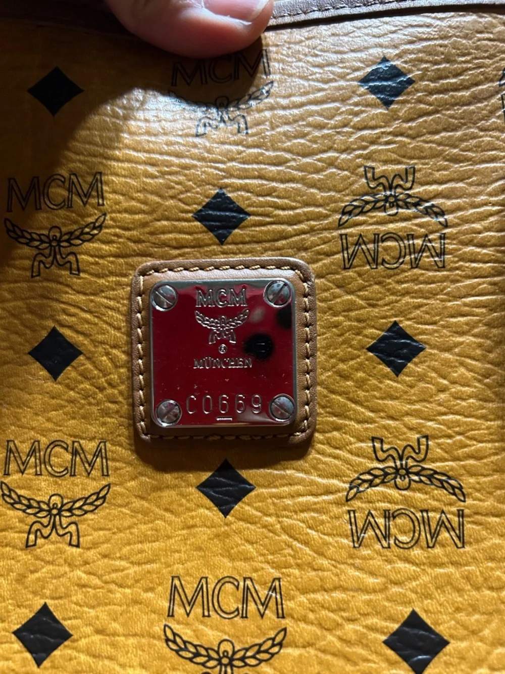 Mcm tote bag